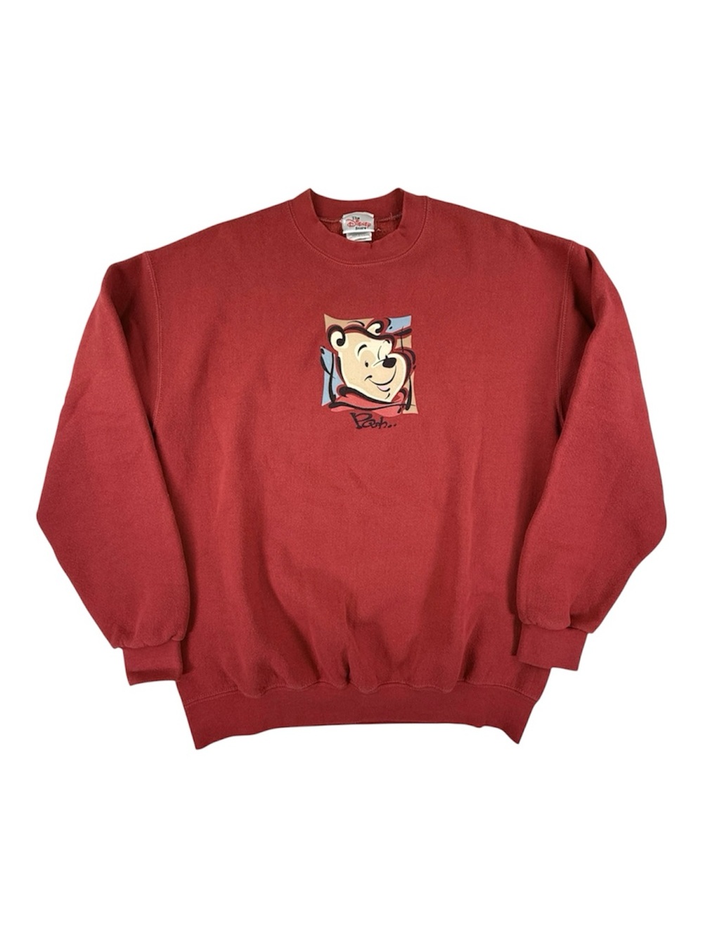 Disney Winnie The Pooh Vintage Red Sweatshirt